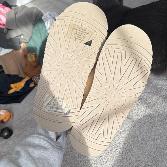 UGG Sherpa Braided Platform Tazz Slippers NEVER WORN - Picture 5 of 6